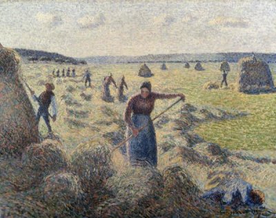 Camille Pissarro - The Hay Harvest, Eragny