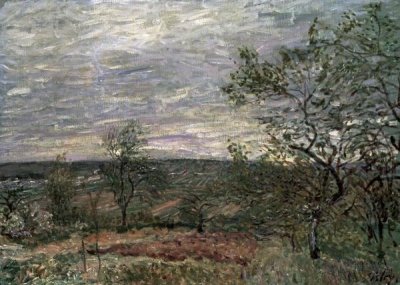 Alfred Sisley - Windy Day In Vienna