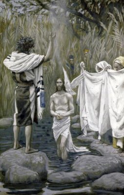 James Tissot - Baptism of Jesus