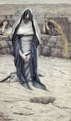 James Tissot - Blessed Virgin In Old Age