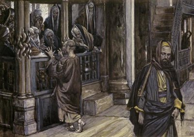 James Tissot - Judas Goes To The High Priests
