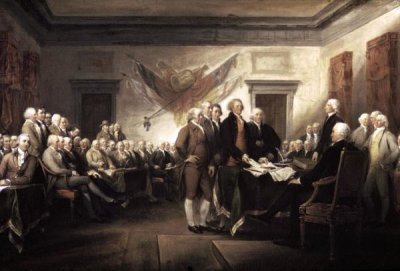 Signing of The Declaration of Independence, 1817-1819
