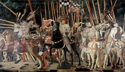 Paolo Uccello - Battle of San Romano: The Counter Attack of Michelotto Da Contignola