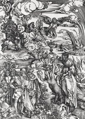 Albrecht Durer - The Beast With Two Horns Like a Lamb