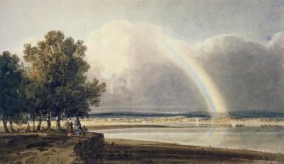 Thomas Girtin - Rainbow on the Exe