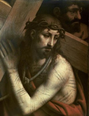 Bernardino Luini - Christ Bearing His Cross