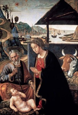 Sebastiano Mainardi - Adoration of the Infant Jesus