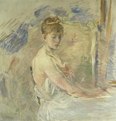 Berthe Morisot - Jeune Femme se Levant