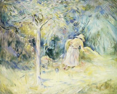Berthe Morisot - Les Foins a Mezy