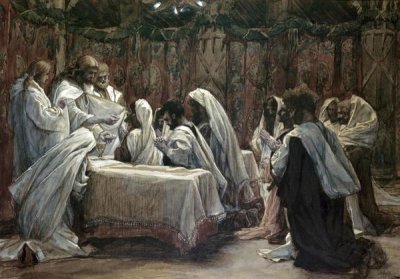 James Tissot - Communion of the Apostles