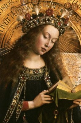 Jan Van Eyck - The Virgin: Ghent Altarpiece