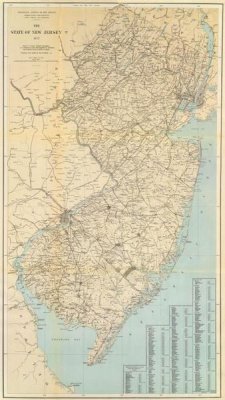 Geological Survey of New Jersey - The State of New Jersey, 1878