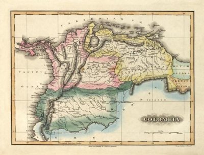 Fielding Lucas - Colombia, 1823