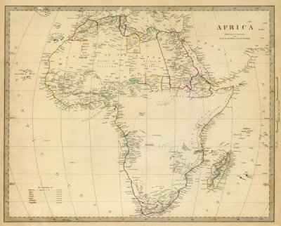 Society for the Diffusion of Useful Knowledge - Africa, 1839