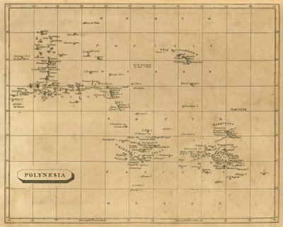 Aaron Arrowsmith - Polynesia, 1812