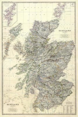 Alexander Keith Johnston - Composite: Scotland, 1861