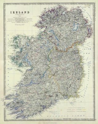 Alexander Keith Johnston - Ireland, 1861