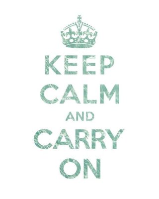 The British Ministry of Information - Keep Calm and Carry On - Texture V