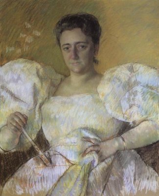 Mary Cassatt - Portrait Of Mrs H O Havemeyer 1896