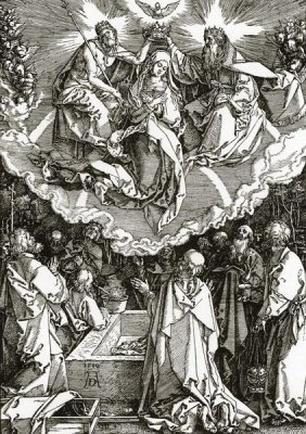 Albrecht Durer - The Coronation Of The Virgin
