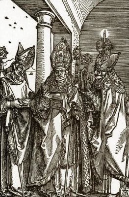Albrecht Durer - The Three Bishops