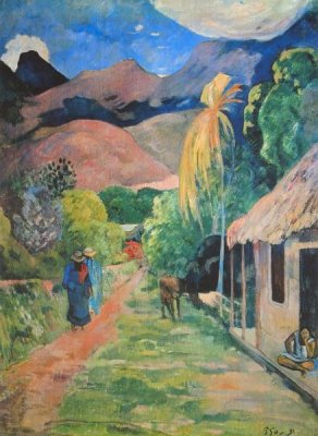 Paul Gauguin - Mountain Road