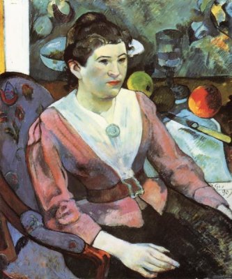 Paul Gauguin - Portrait Of A Seated Woman