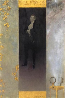 Gustav Klimt - Josef Lewinsky 1895
