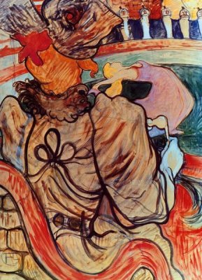 Henri Toulouse-Lautrec - The Dancer And The Five Stuffed Shirts