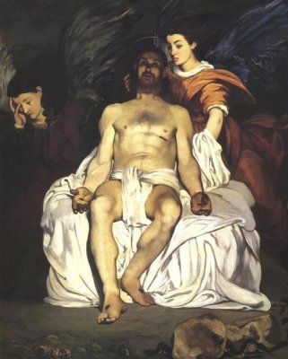 Edouard Manet - The Dead Christ with Angels