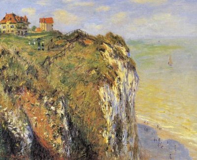 Claude Monet - Cilffs At Dieppe 1882