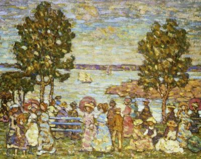 Maurice Brazil Prendergast - The Holiday