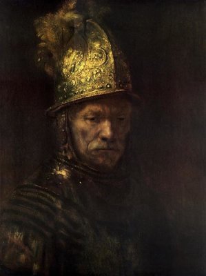Man With Gold Helmet
