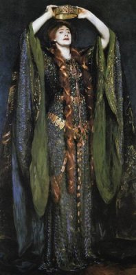 John Singer Sargent - Miss Ellen Terry as Lady Macbeth