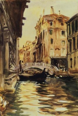 John Singer Sargent - Ponte Della Canonica Venice 1902-04