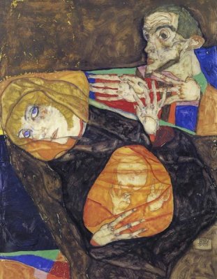 Egon Schiele - Holy Family