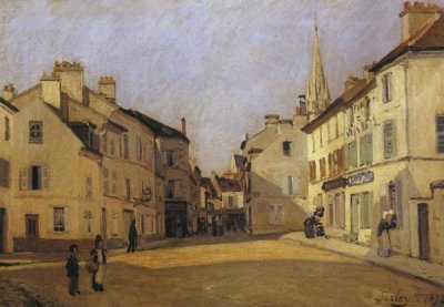 Alfred Sisley - Square At Argenteuil