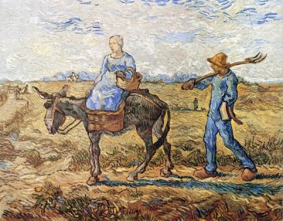Vincent Van Gogh - Morning Peasant Couple To Work