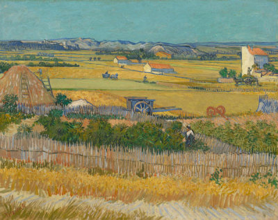 Vincent Van Gogh - Harvest At La Crau And Montmajour