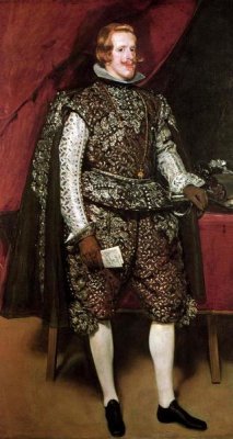 Diego Velazquez - King Philip IV In A Costume With Silver