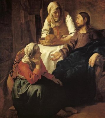 Christ In The House Of Mary And Martha