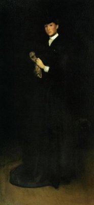 James McNeill Whistler - Arrangement In Black Portrait Of Mrs Cassatt 1883