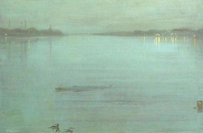 James McNeill Whistler - Nocturne Blue And Silver Cremorne Lights 1872