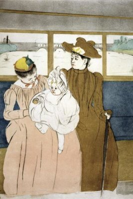Mary Cassatt - In the Omnibus