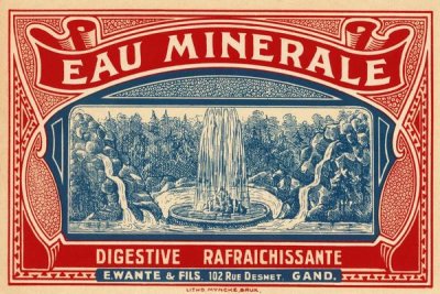 Retrolabel - Eau Minerale