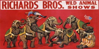 Anonymous - Richards Bros. Wild Animal Shows, ca. 1925