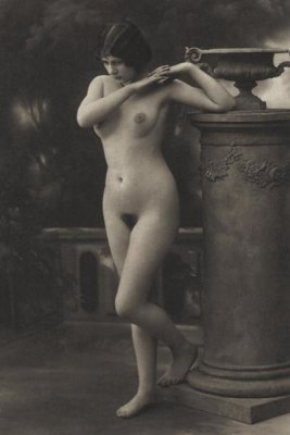 Vintage Nudes - Figure, Column, Vase