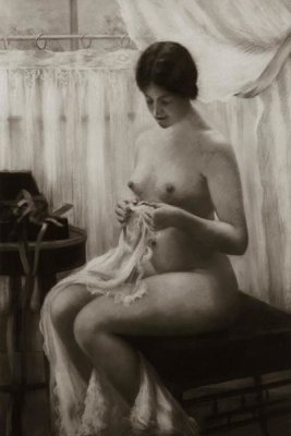 Vintage Nudes - Nude in the Parlor