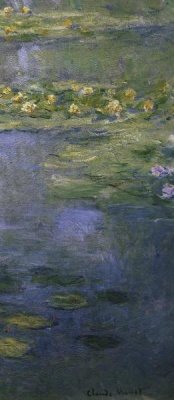 Claude Monet - Water Lilies (Nympheas) IV (right)