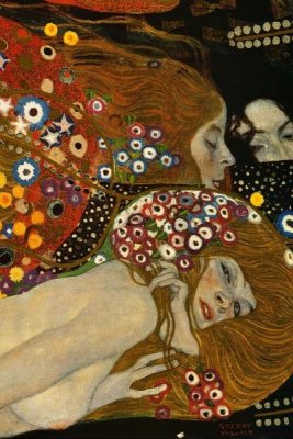 Gustav Klimt - Sea Serpents V (right)